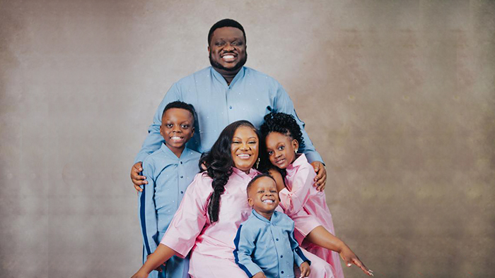 Omolayo Kalawole family picture