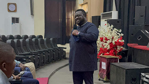 Omolayo Kalawole public Speaking